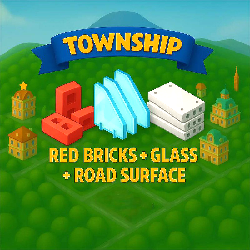 Rode baksteen + glas + rood trottoir